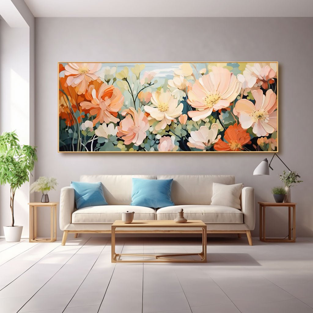 Abstract Colorful Painting "Dreams in Bloom" - nukeart