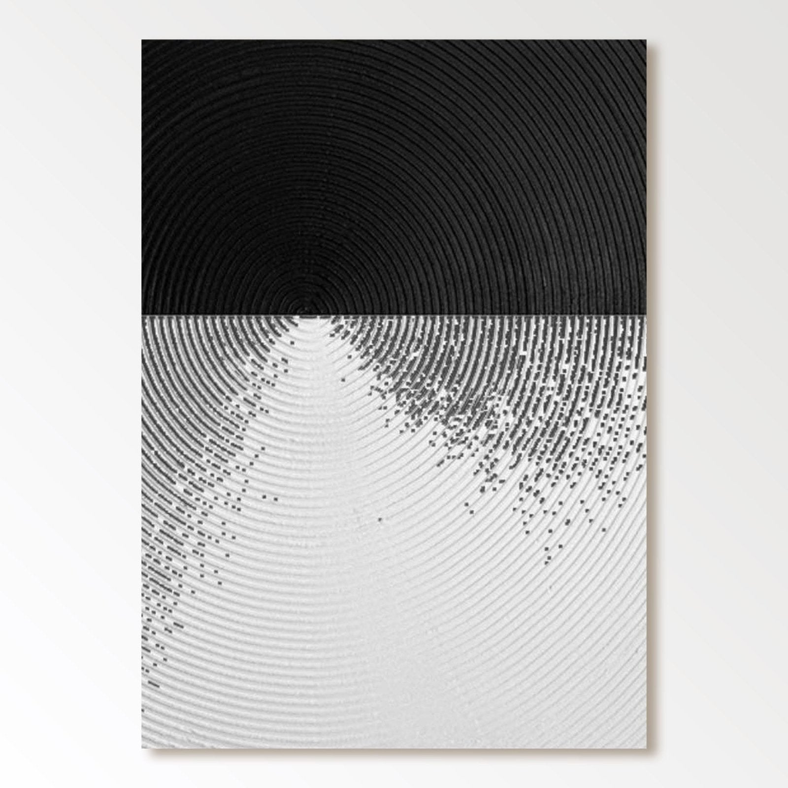 Abstract Minimalist Painting "Immerse" - nukeart