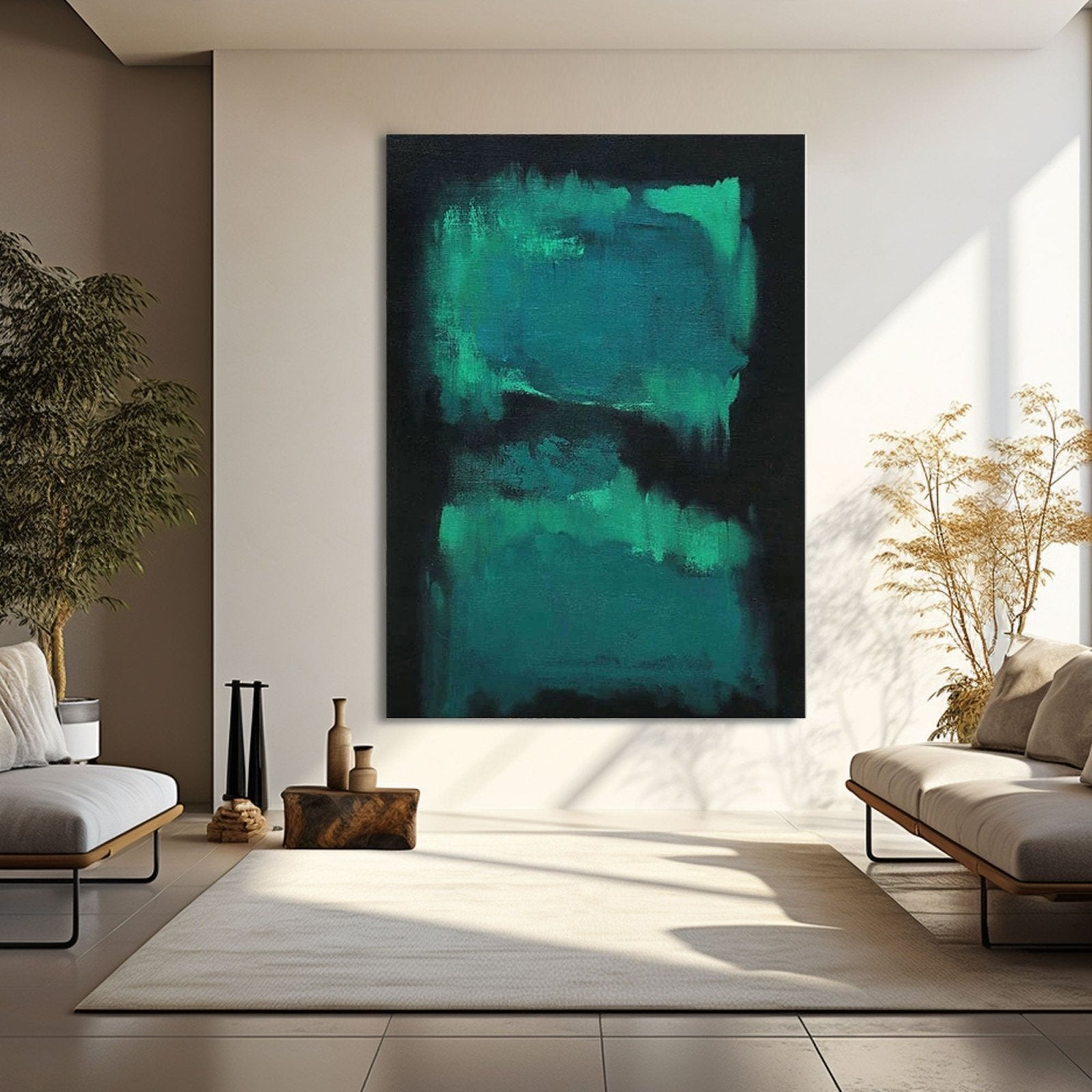 Abstract Painting "Aurora" - nukeart