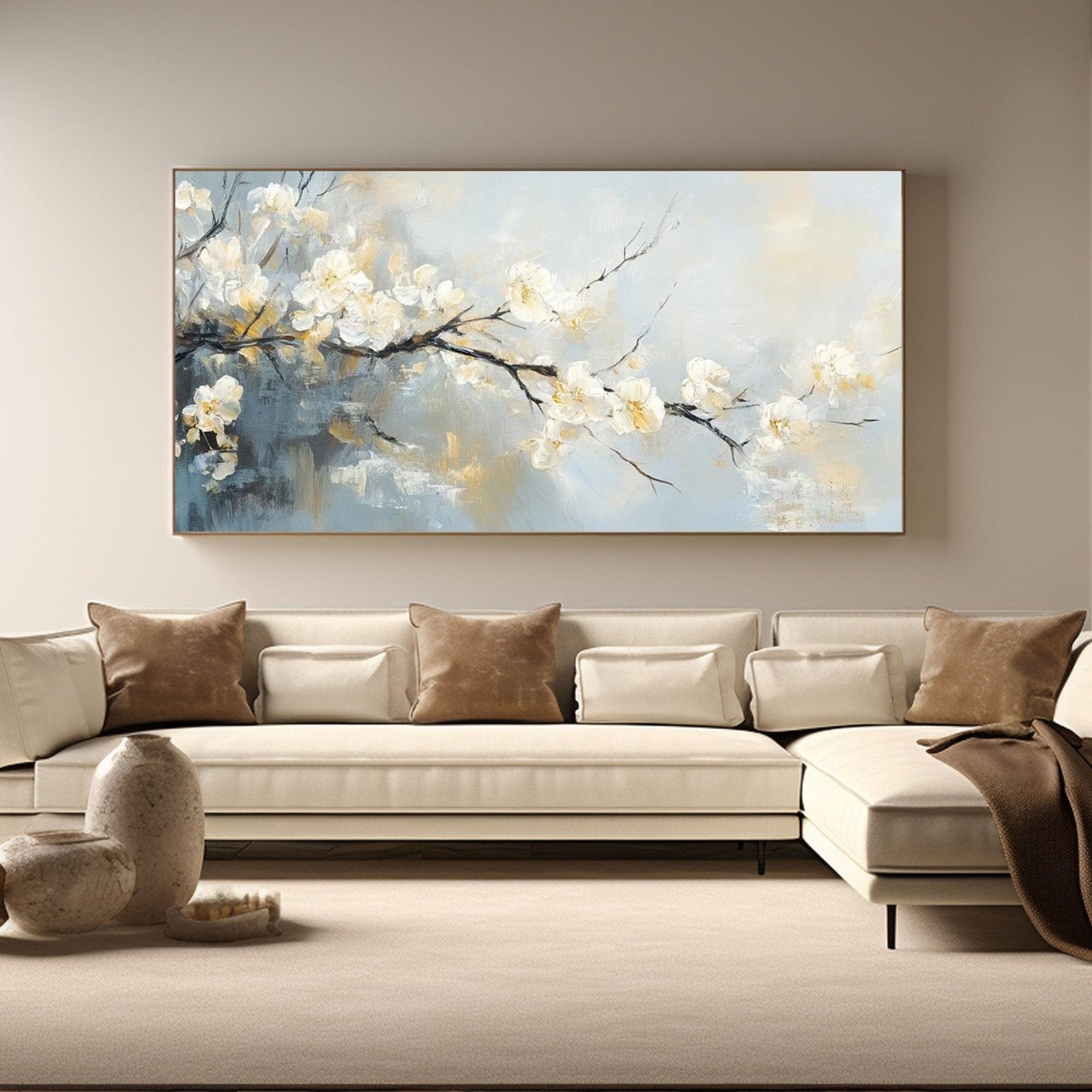 Abstract Painting "Rama Efímera" - nukeart