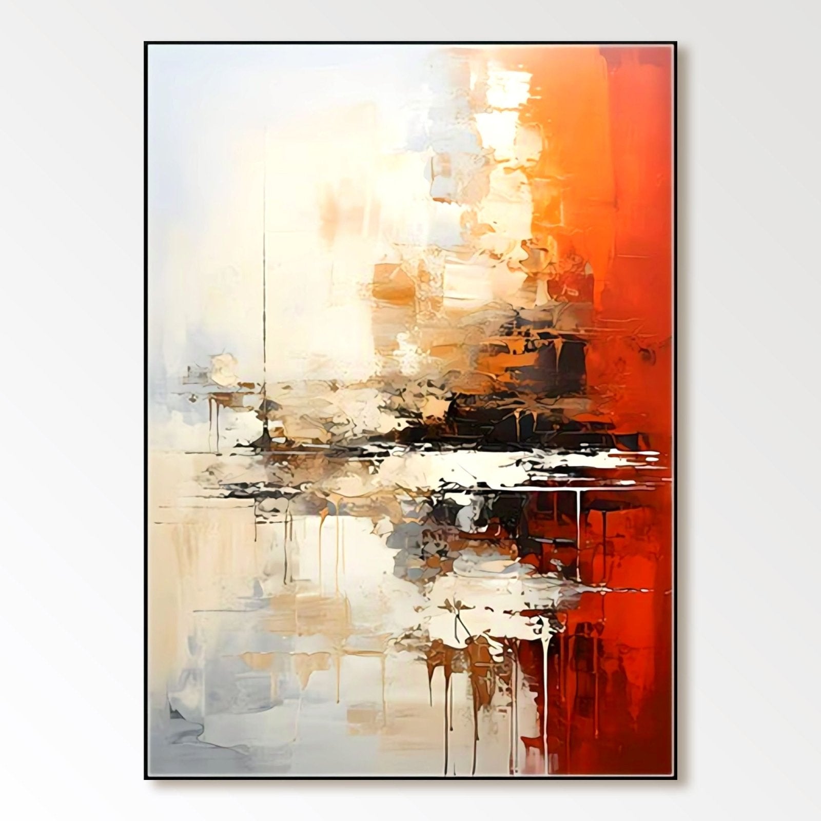 Abstract Painting "Reflets de l’Âme" - nukeart