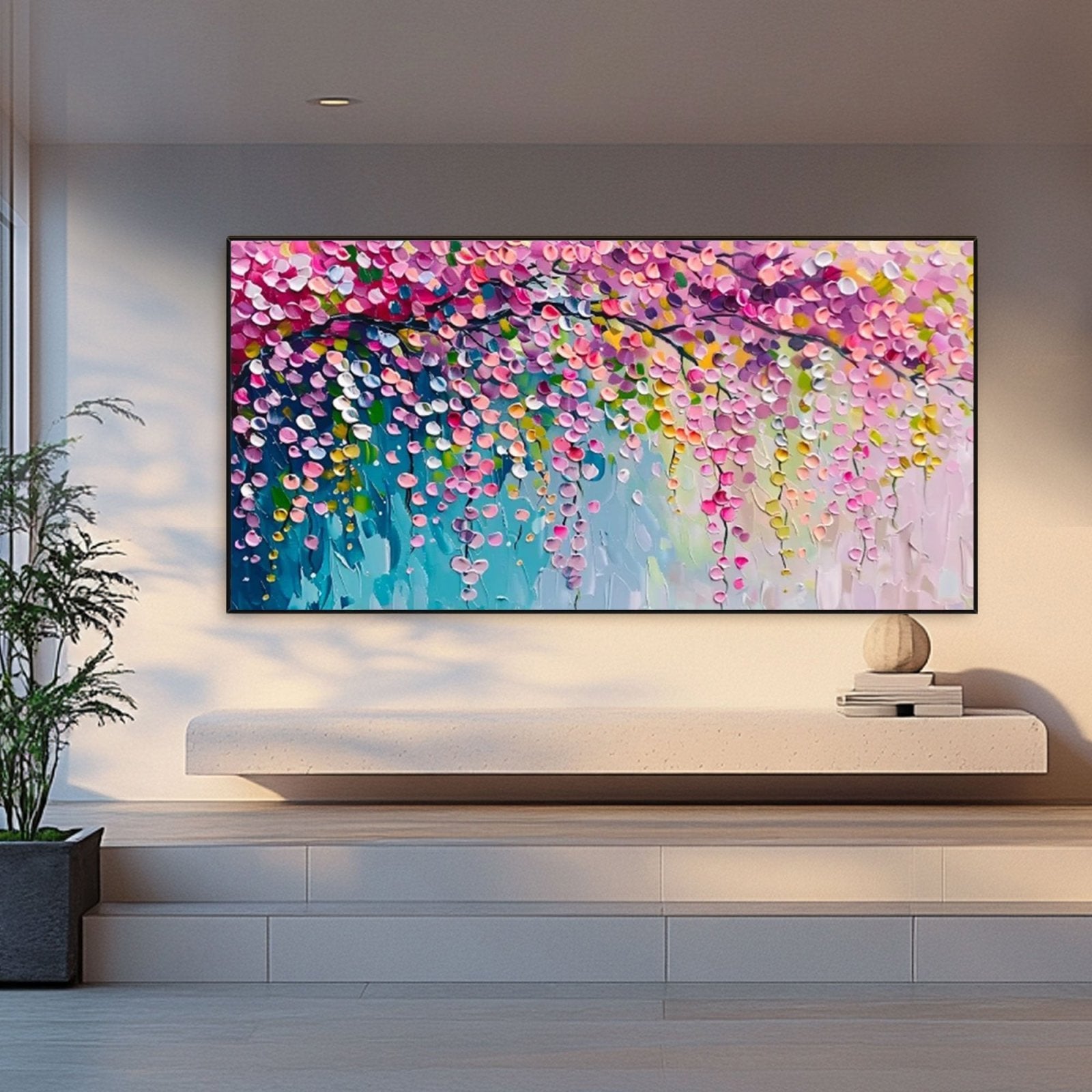 Abstract Painting "Sueño Pendiente" - nukeart