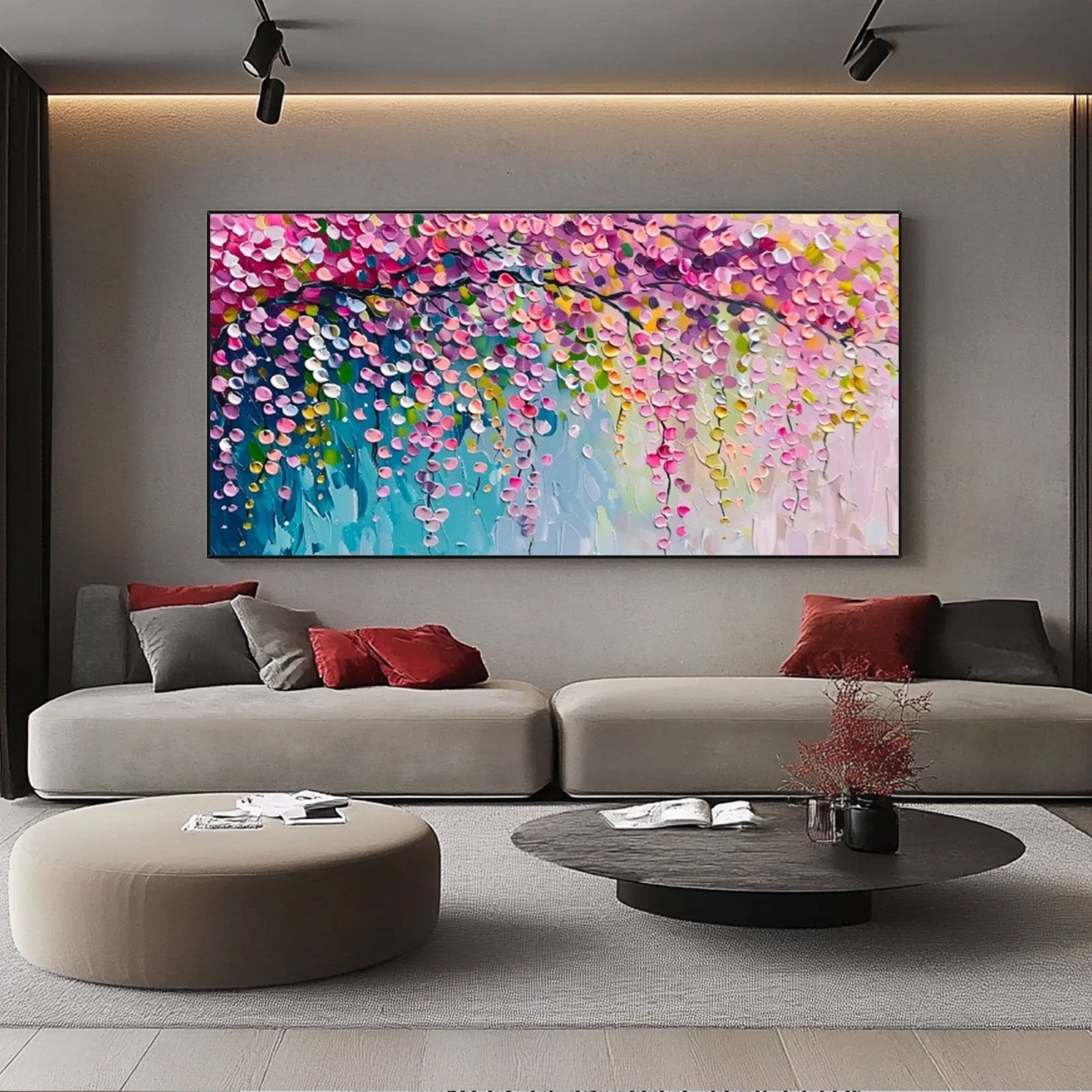 Abstract Painting "Sueño Pendiente" - nukeart