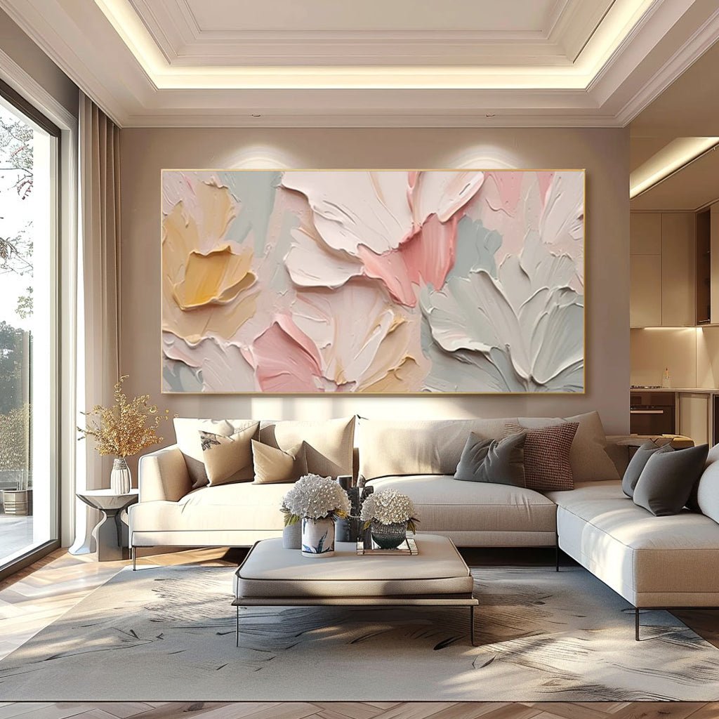 Abstract Painting "Susurro Pastel" - nukeart