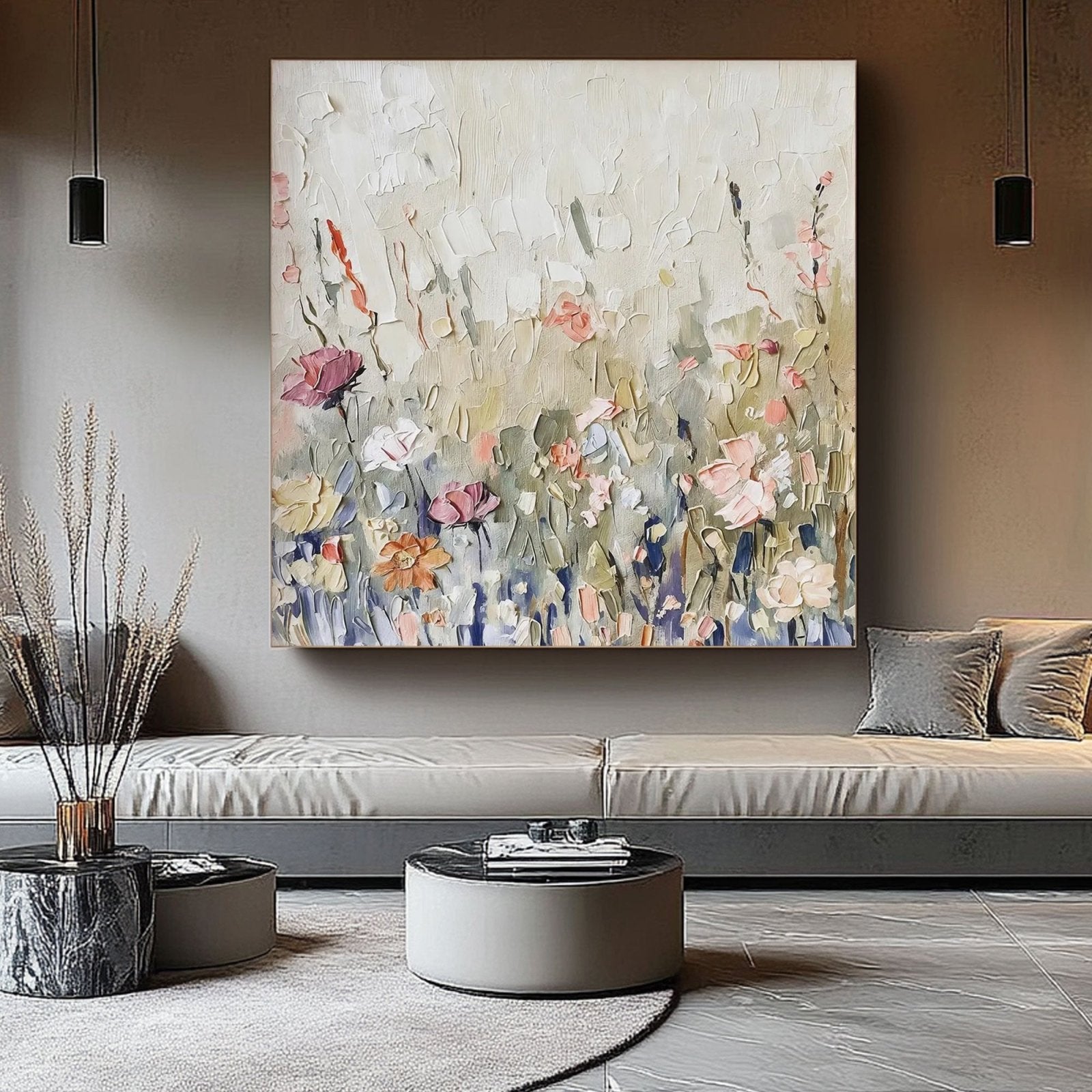 Abstract Painting "Tiempo Florecido” - nukeart