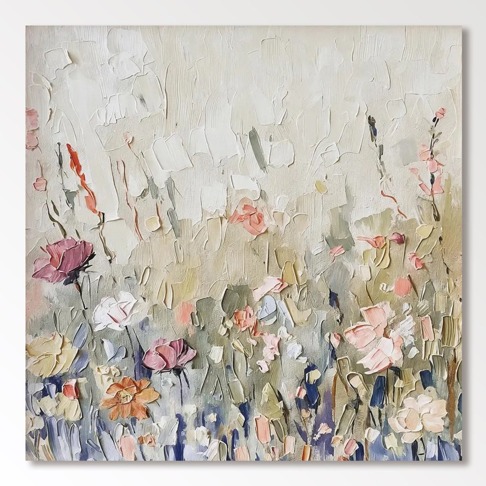 Abstract Painting "Tiempo Florecido” - nukeart