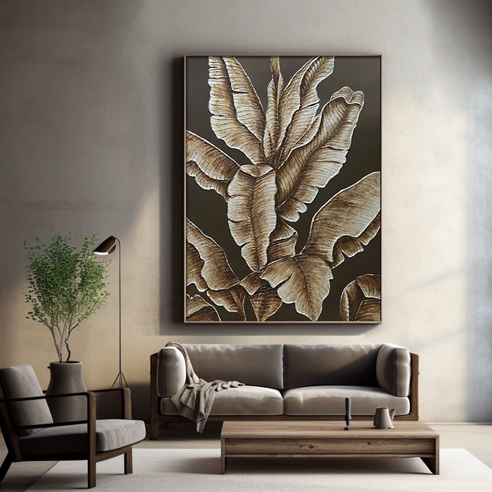 Abstract Plaster Painting "Elegance" - nukeart