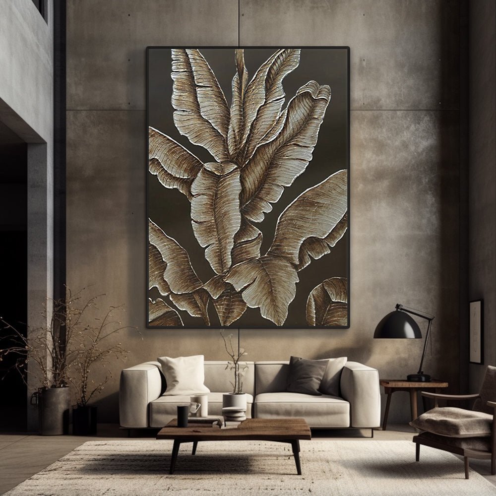 Abstract Plaster Painting "Elegance" - nukeart