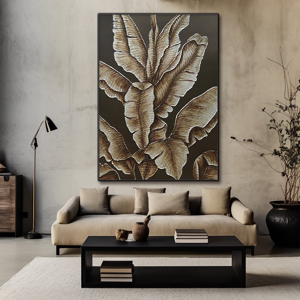 Abstract Plaster Painting "Elegance" - nukeart