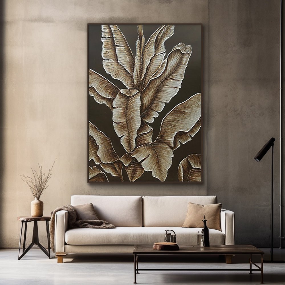 Abstract Plaster Painting "Elegance" - nukeart