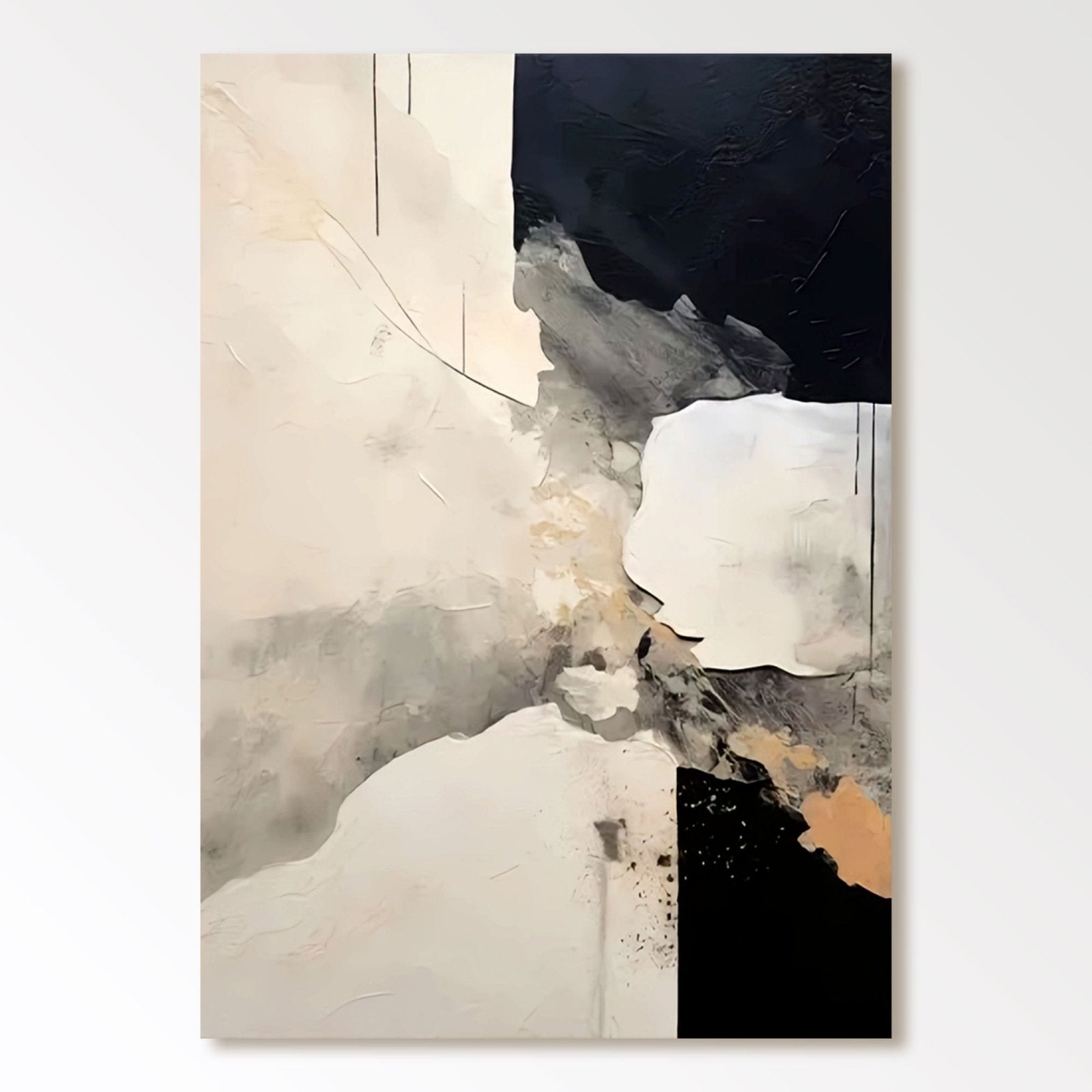 Abstract Plaster Painting "Mirage" - nukeart