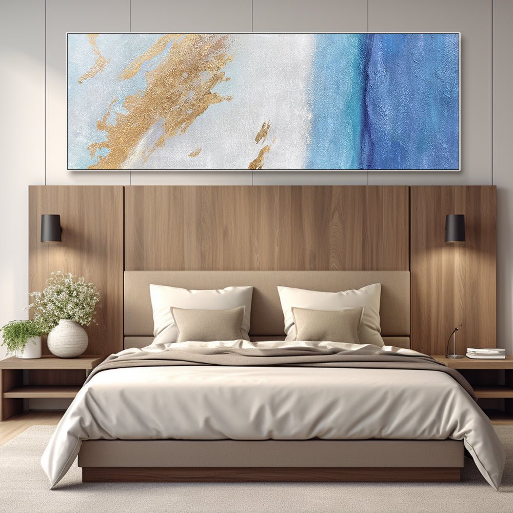 Abstract Plaster Wall Art "Luminescence" - nukeart