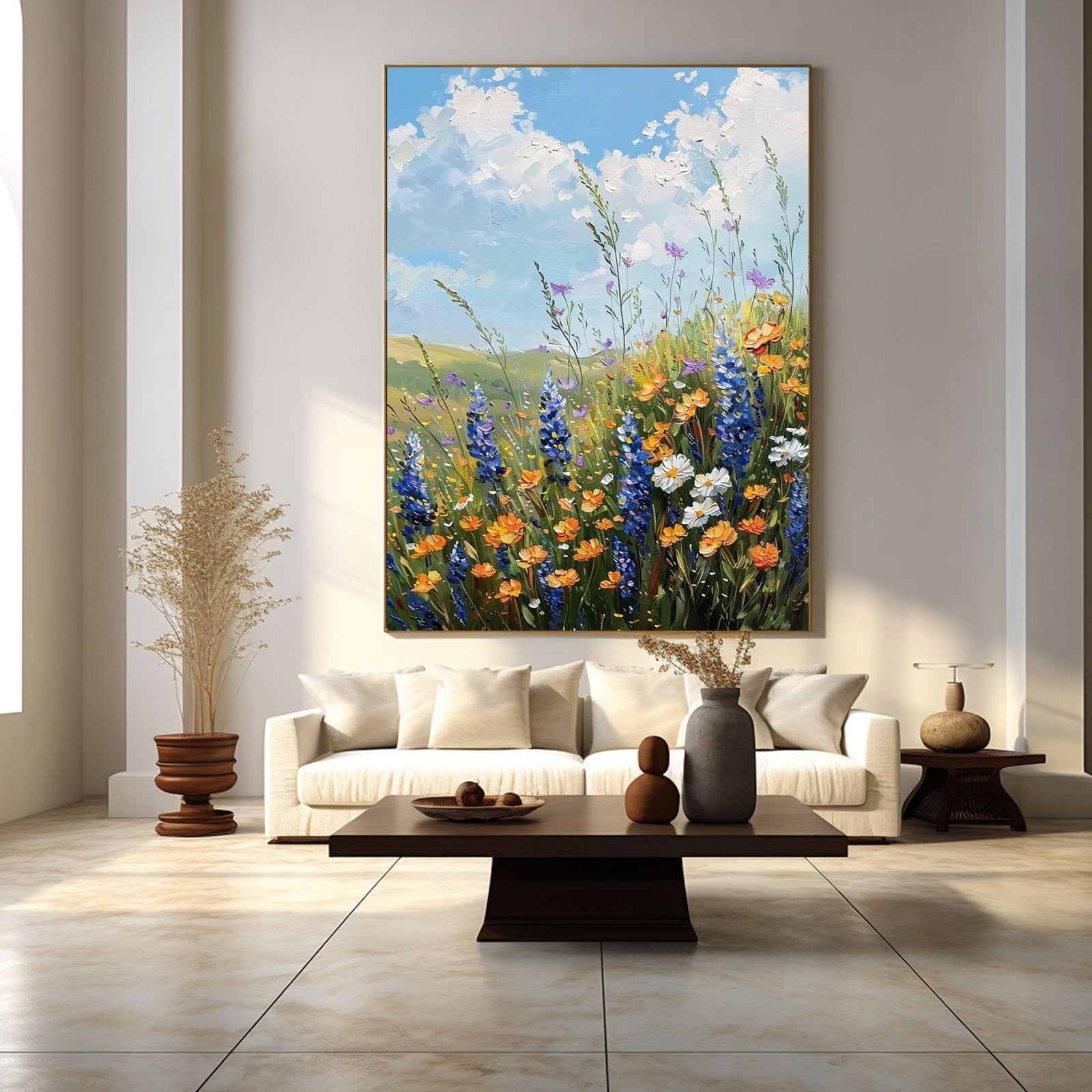 Colorful Painting "Susurros del Viento" - nukeart