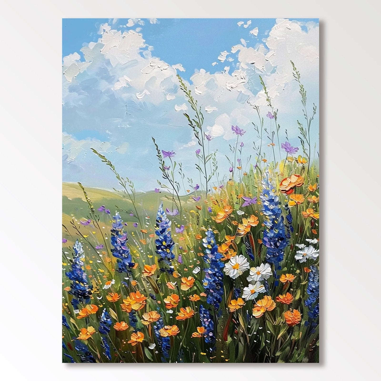 Colorful Painting "Susurros del Viento" - nukeart