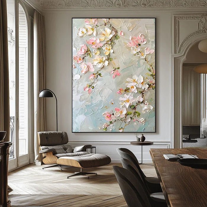 Plaster Painting "Fiori della Brezza" - nukeart