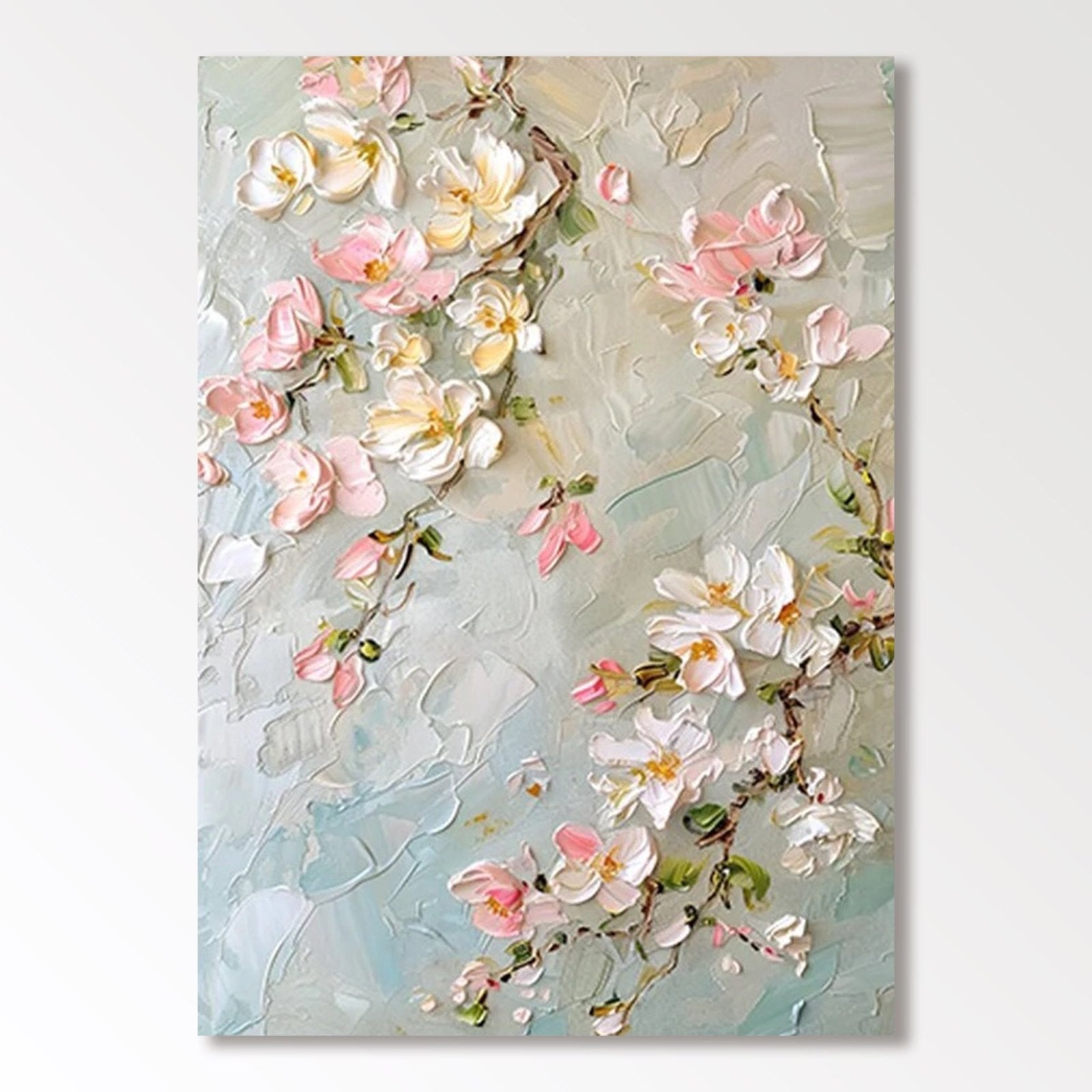 Colorful Painting "Viento Florido" - nukeart