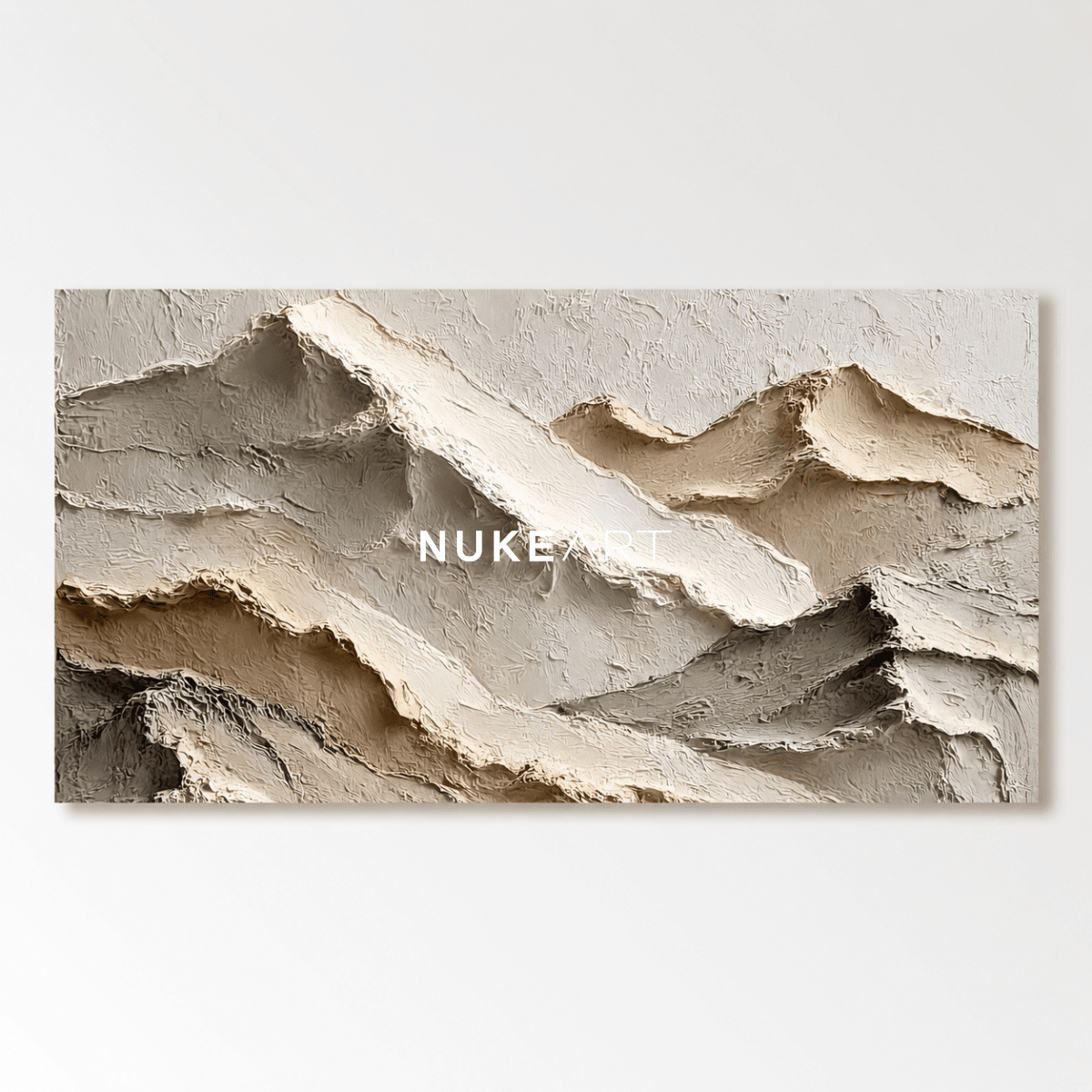 Minimalist Wall Art “Silent Ridge Horizon” - nukeart