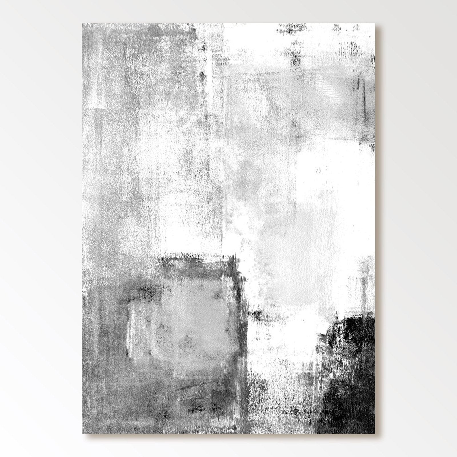 Minimalist Painting "Whispers in Monochrome" - nukeart