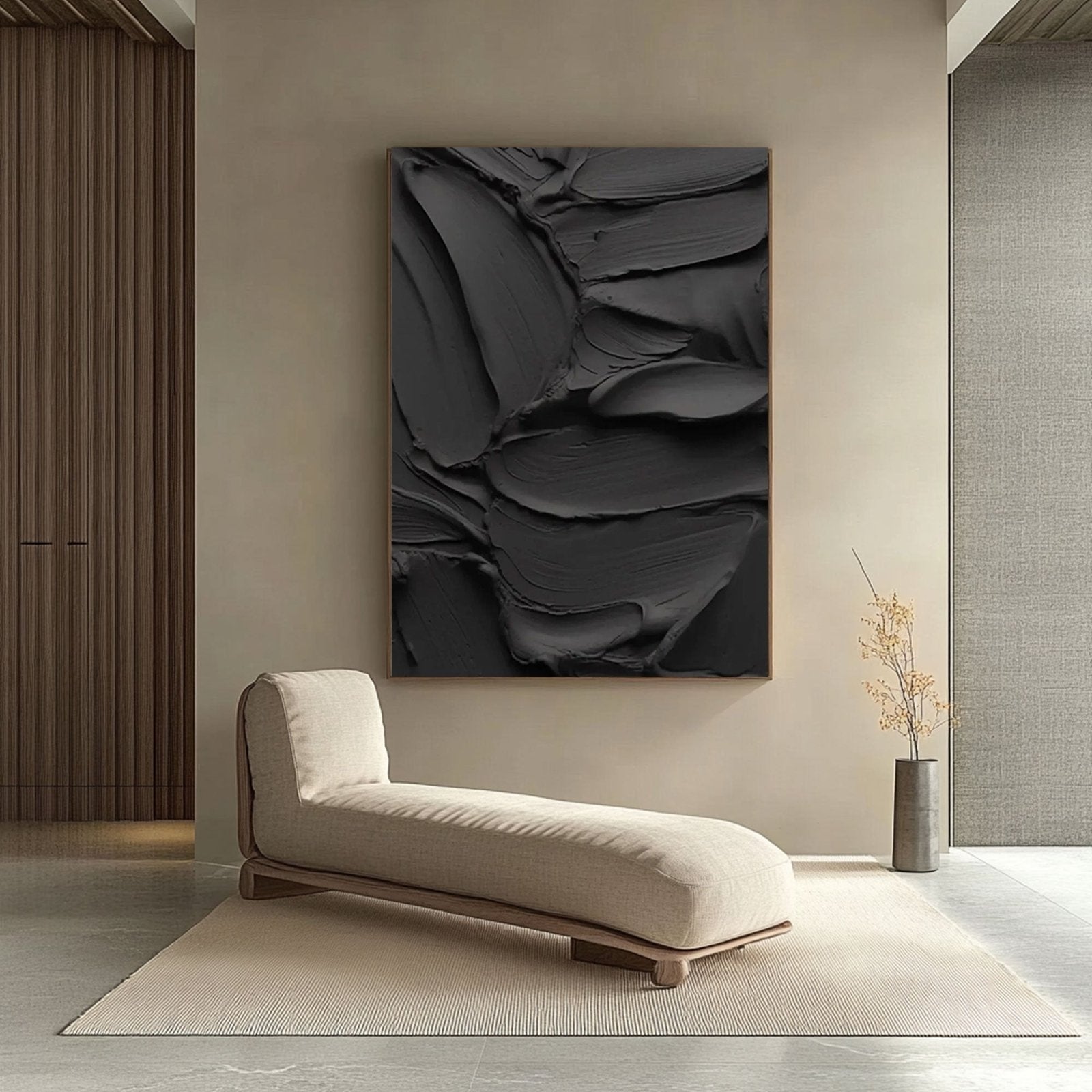 Minimalist Plaster Wall Art "Marbrelis” - nukeart