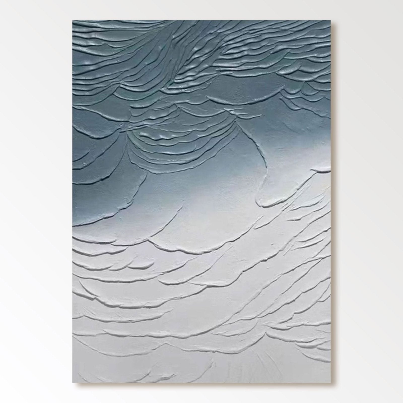 Plaster Painting "Celestial Waves" - nukeart