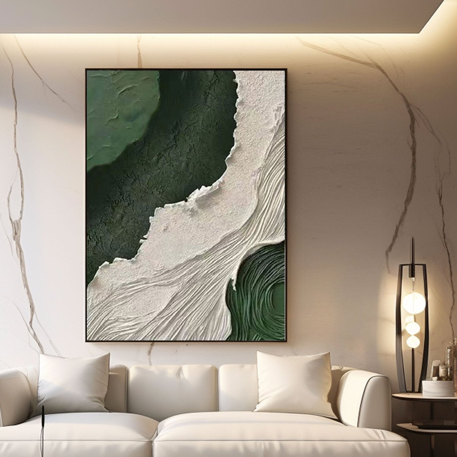 Plaster Painting “Confluence" - nukeart