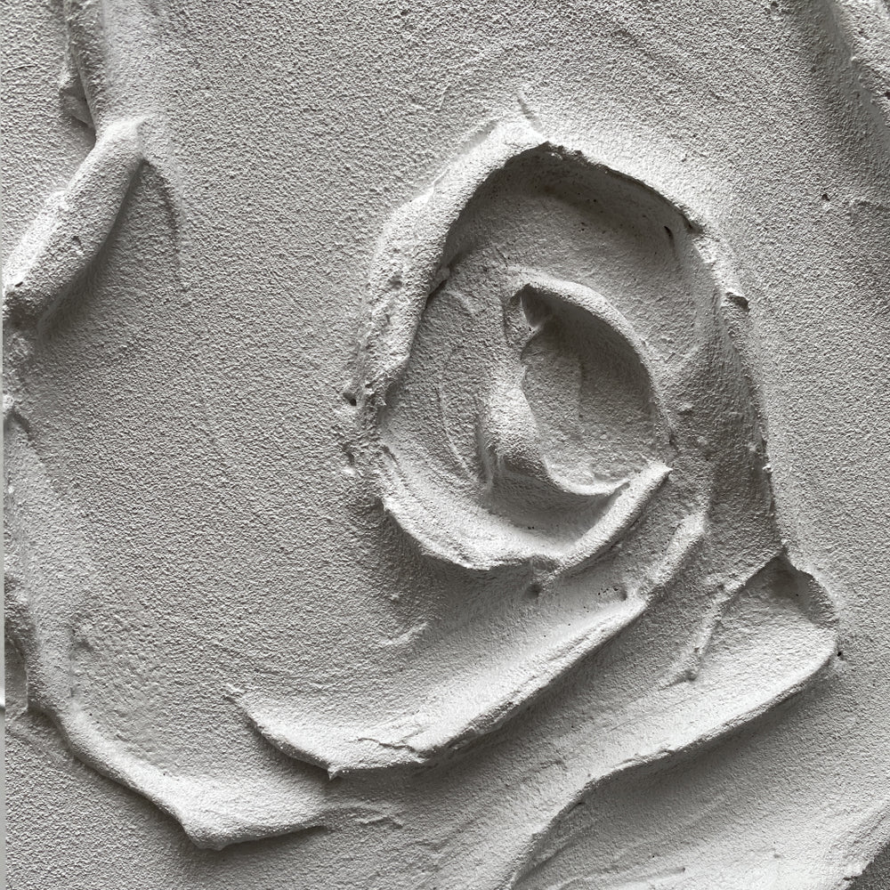 Plaster Painting "Éclosion Silencieuse" - nukeart