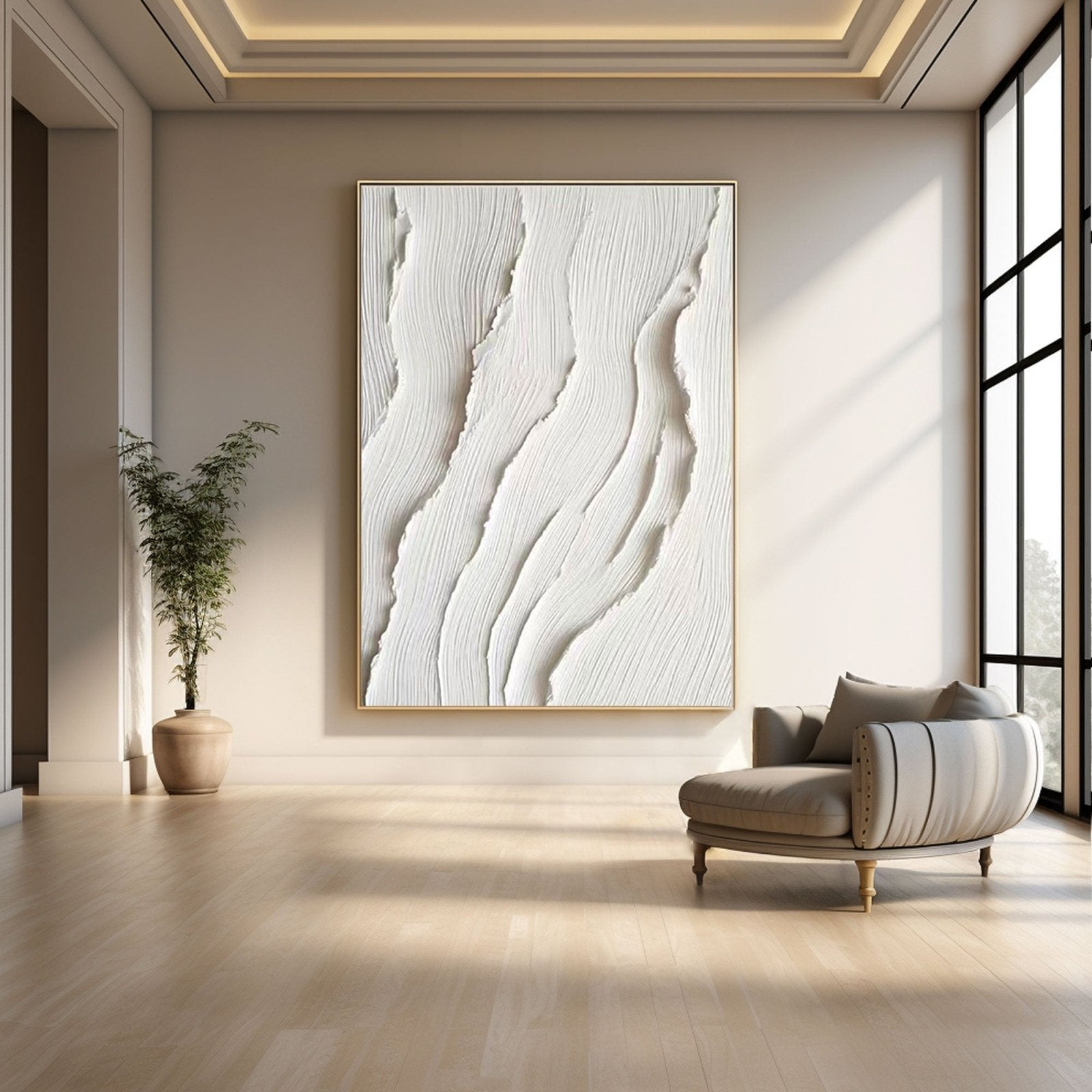 Plaster Painting "Eternal Flow" - nukeart