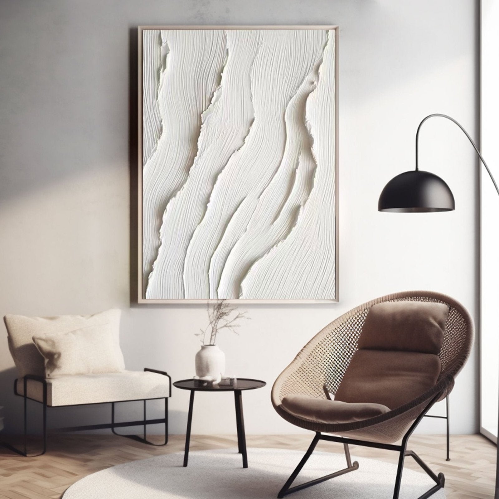 Plaster Painting "Eternal Flow" - nukeart