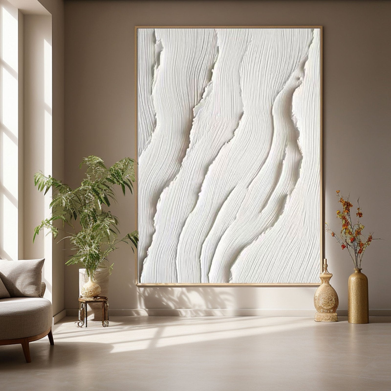 Plaster Painting "Eternal Flow" - nukeart