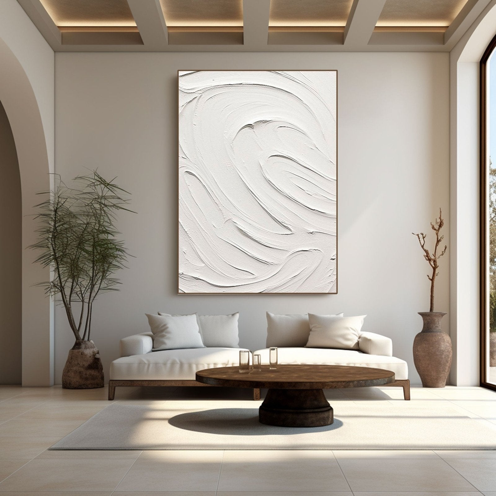 Plaster Painting "Eternal Whirl" - nukeart