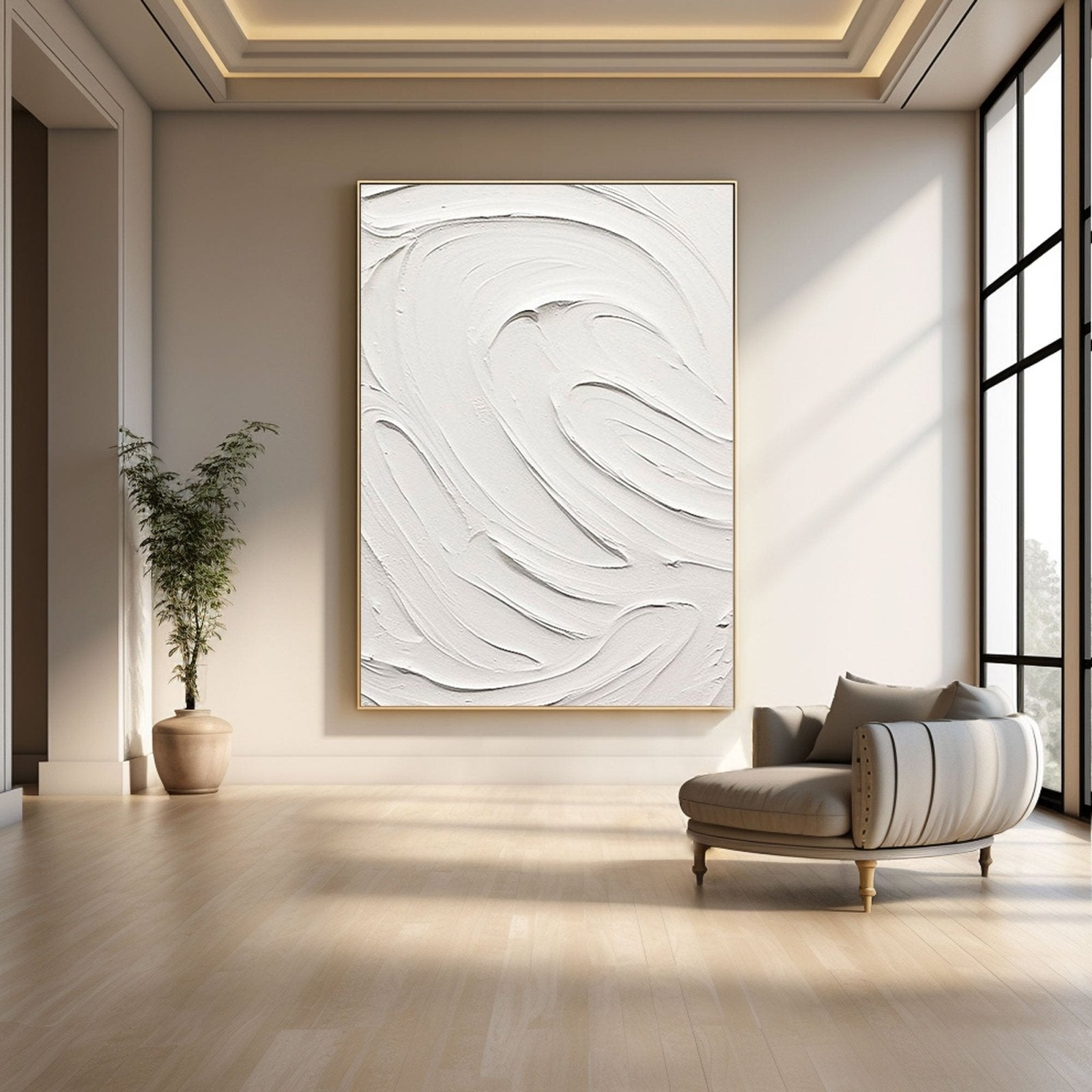 Plaster Painting "Eternal Whirl" - nukeart