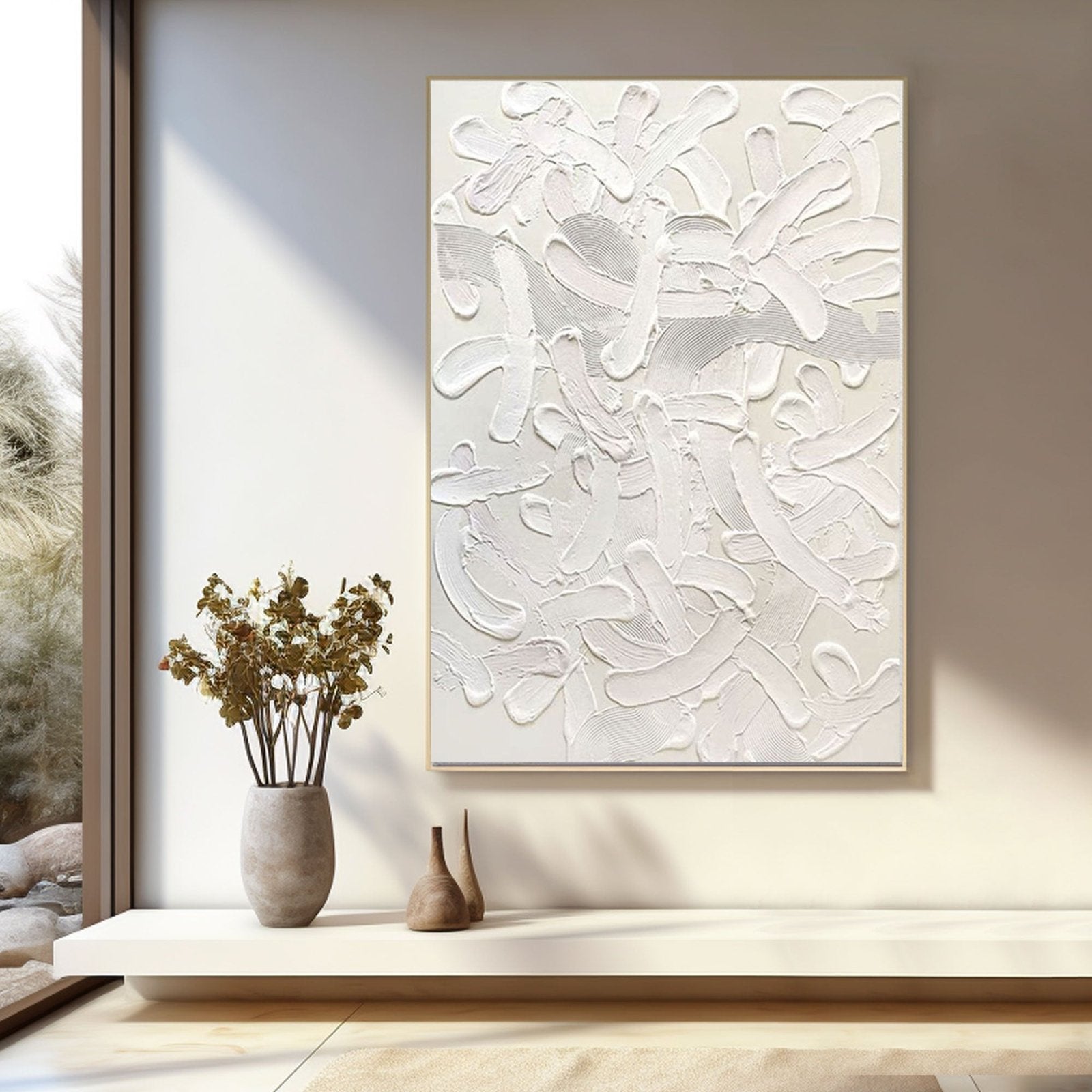 Plaster Painting "Ethereal Dance" - nukeart