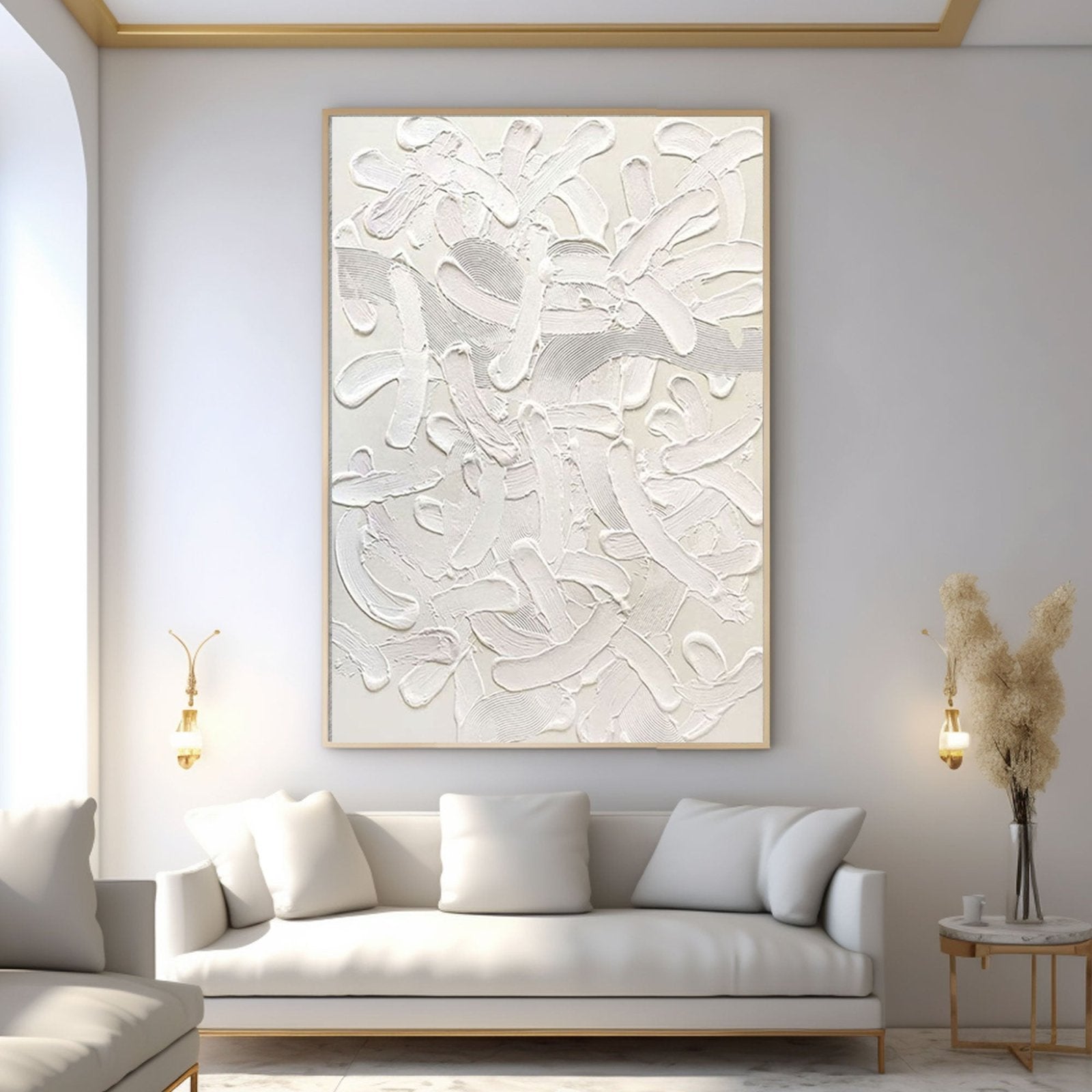 Plaster Painting "Ethereal Dance" - nukeart