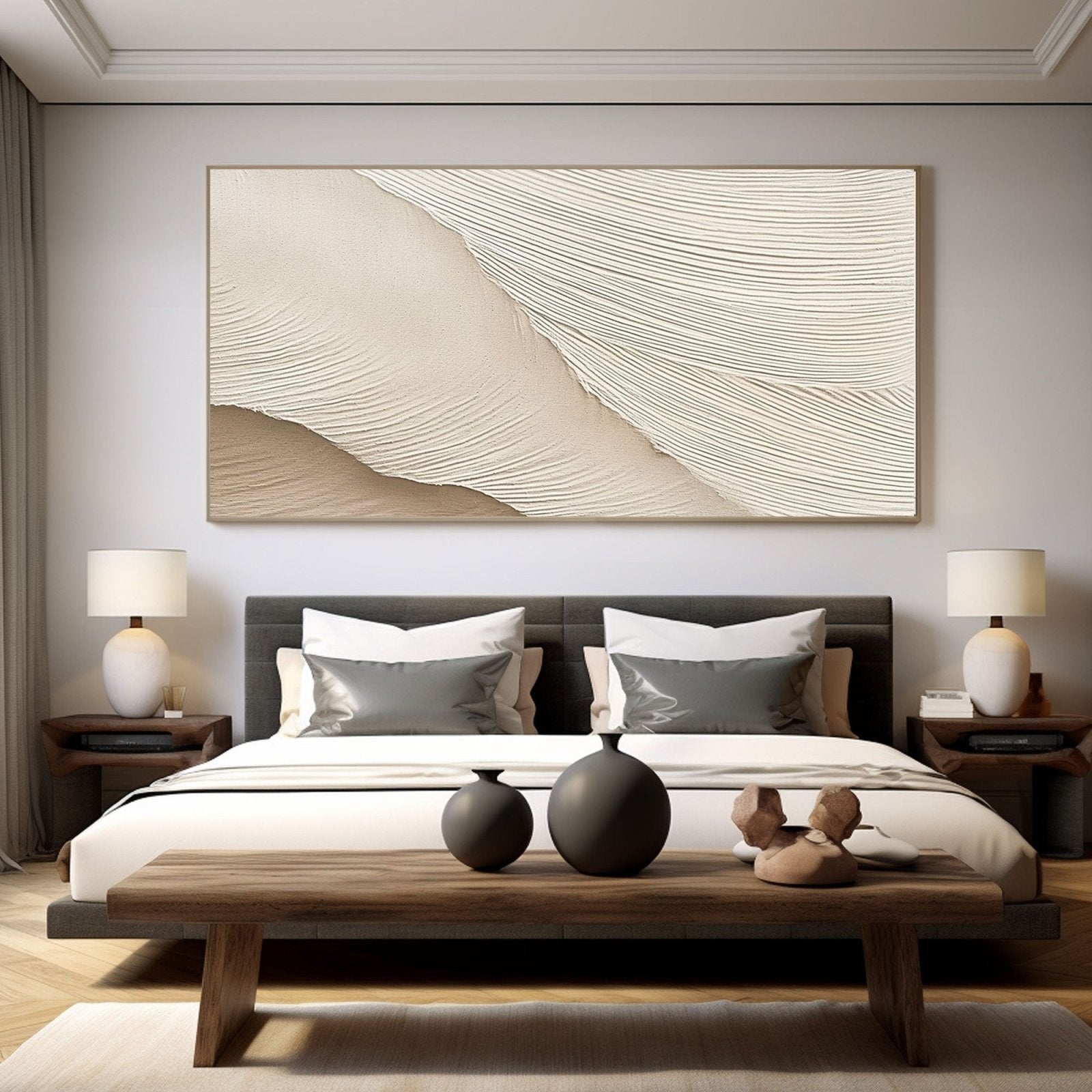 Plaster Painting "Sable" - nukeart