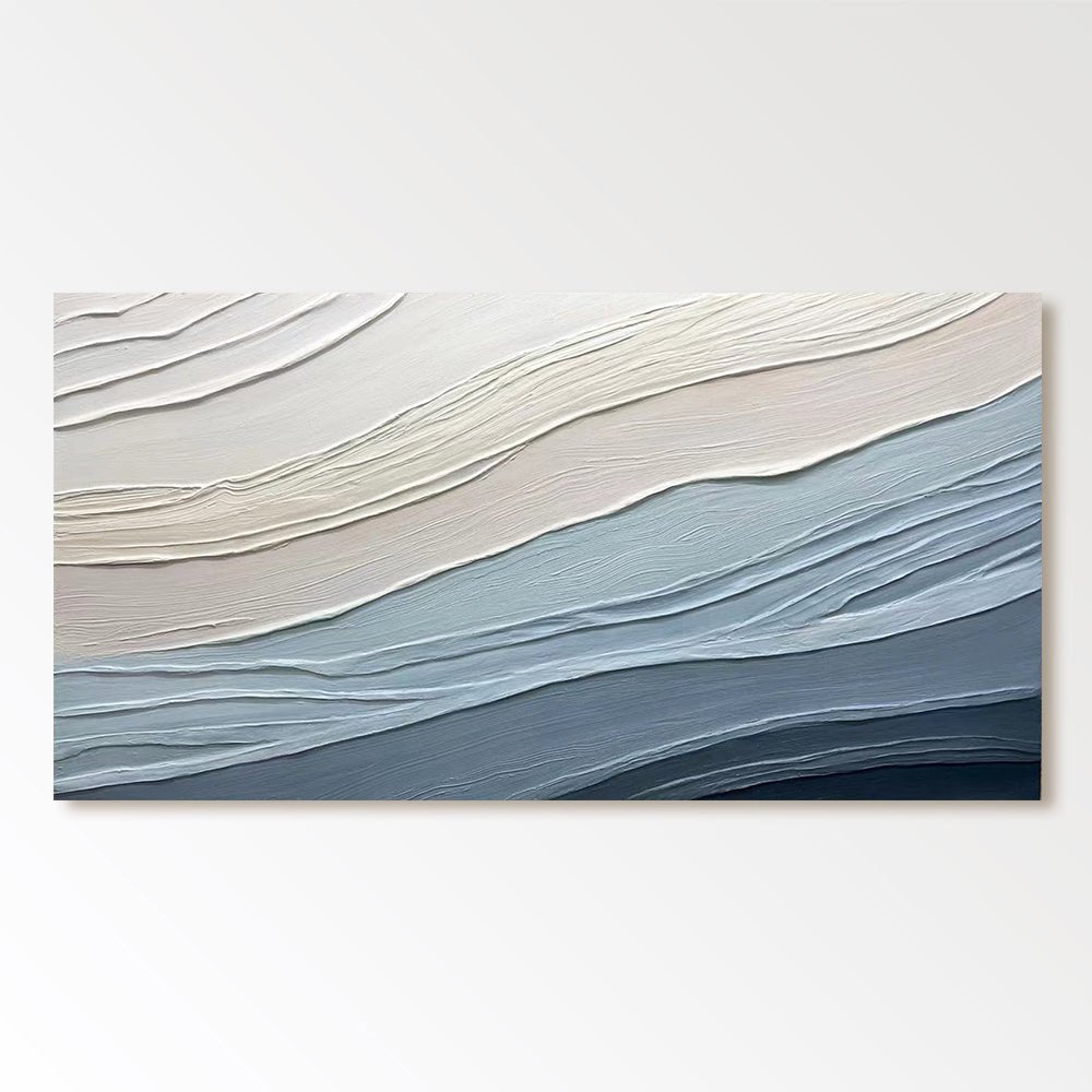 Plaster Painting "Serenity Waves" - nukeart