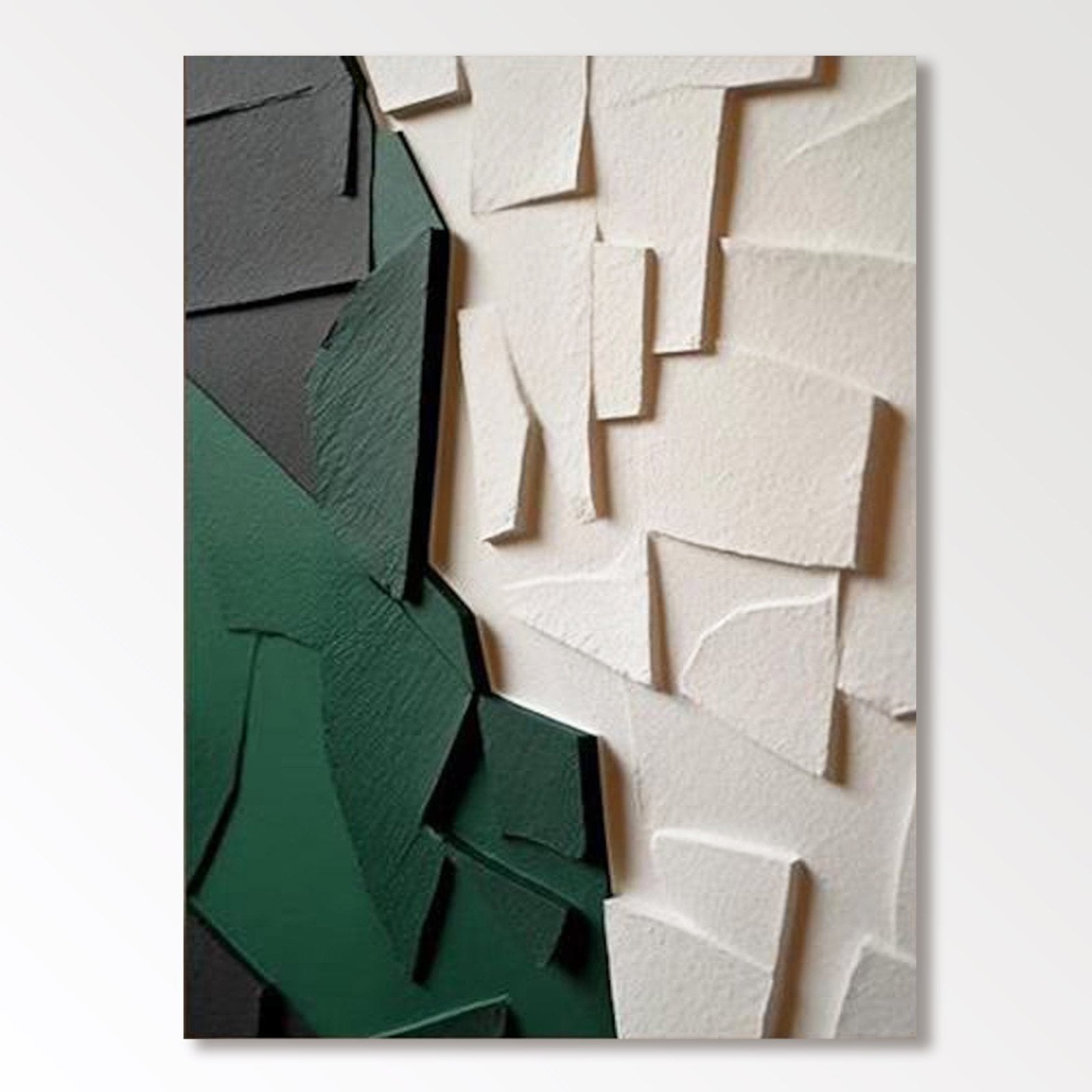 Plaster Painting "Tiempo Fragmentado“ - nukeart