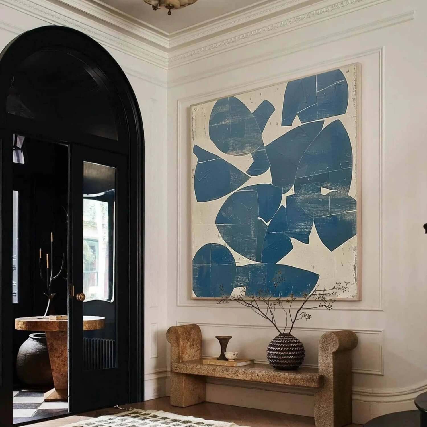 Abstract Painting "Frammenti di Mare" - nukeart