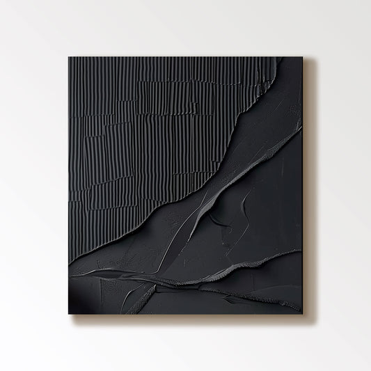 Peinture moderne d’art abstrait minimaliste « Dialogues abstraits » 