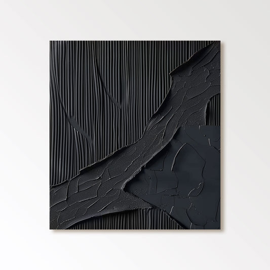 Arte abstracto minimalista Pintura moderna "Diálogos abstractos" 
