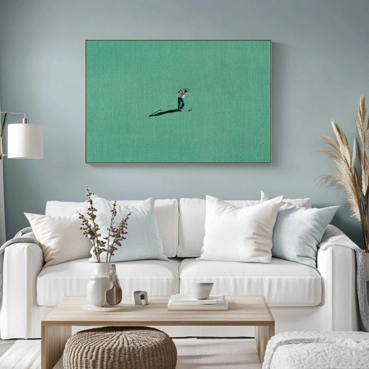 Abstract Painting "Il Colpo nel Silenzio" - nukeart