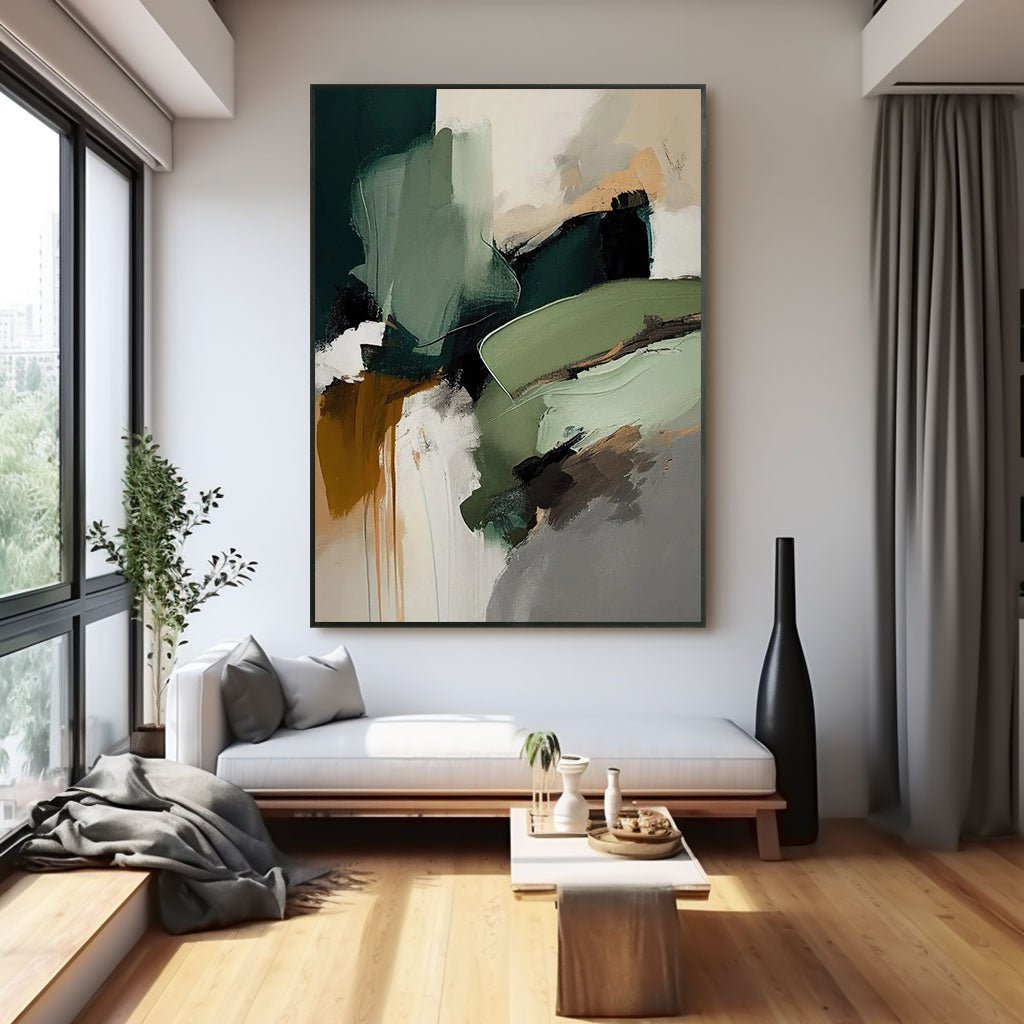 Wabi Sabi Painting "Caos Sereno" - nukeart