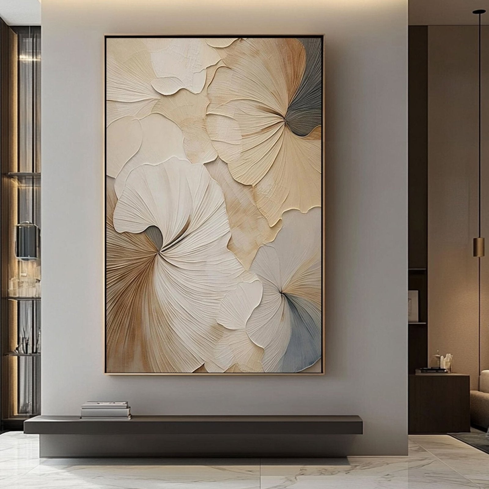 Wabi Sabi Painting "Memoria Pétrea" - nukeart