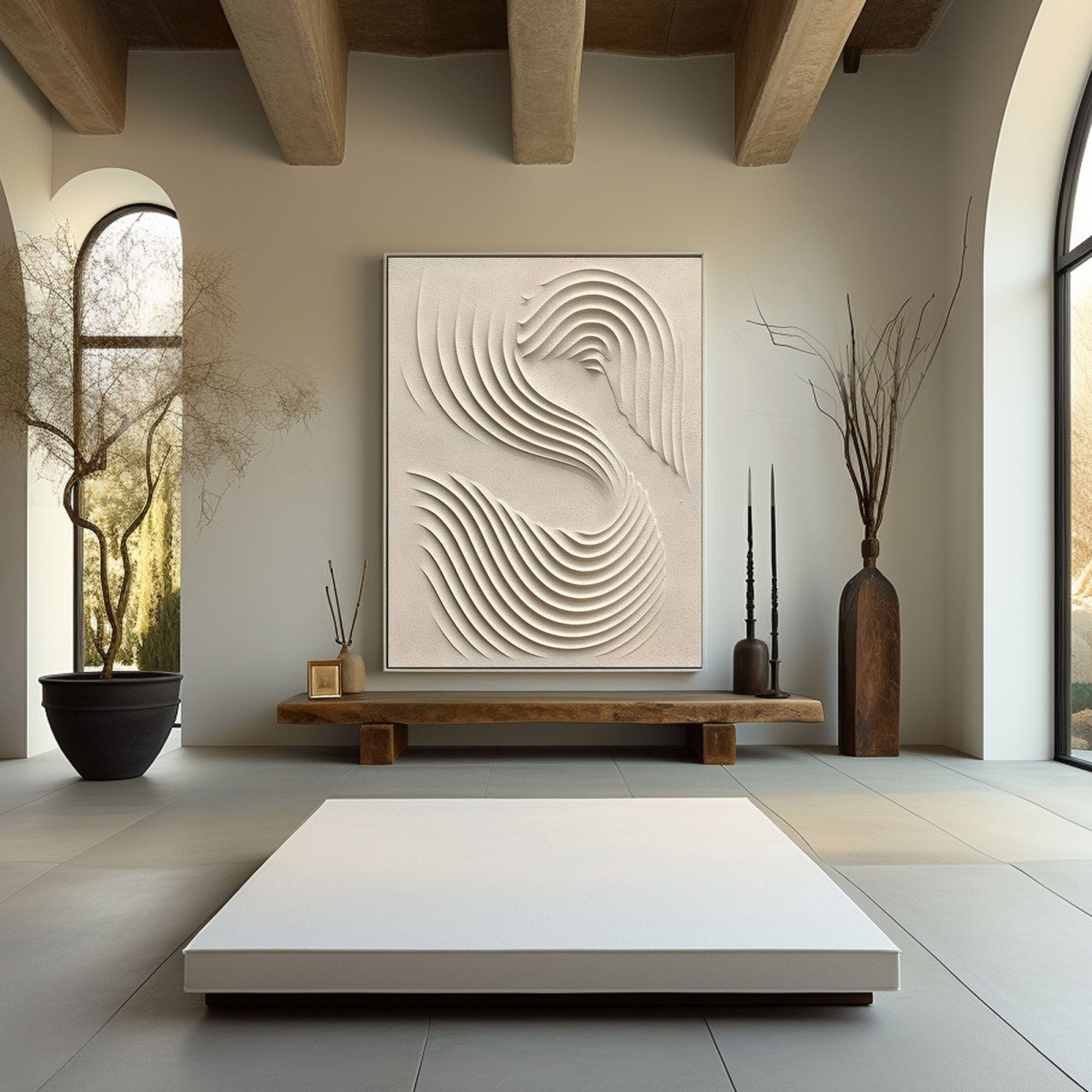 Wabi Sabi Painting "Motion" - nukeart