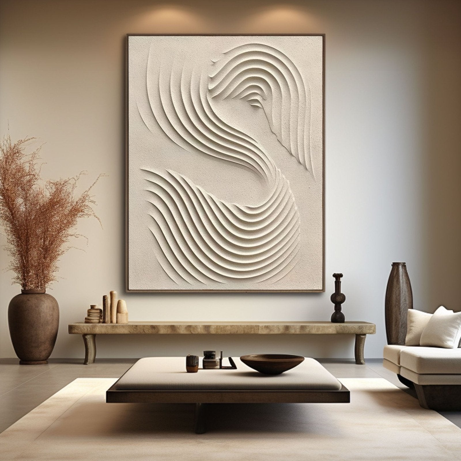 Wabi Sabi Painting "Motion" - nukeart