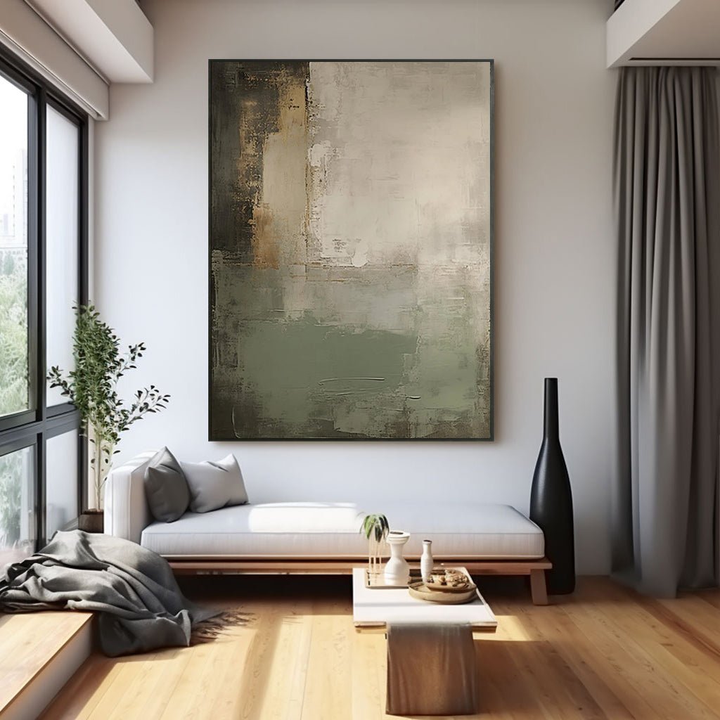 Wabi Sabi Painting "Ruido Interno" - nukeart